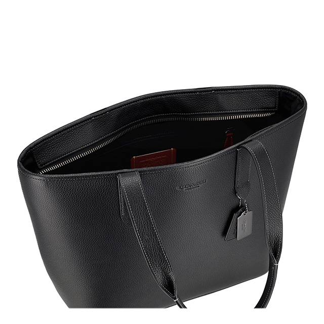 コーチ トートバッグ メンズ ブランド COACH レザー C9876 QB BK