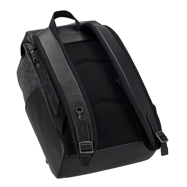 コーチ バックパック メンズ レディース ブランド COACH レザー CT707 QBMI5 ブラック_2