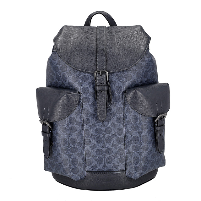 コーチ バックパック メンズ ブランド COACH CW211 QBN2V ネイビー/ブラック 旅行カバン ブランド 高級 おしゃれ プレゼント 男性 実用的 かっこいい_1