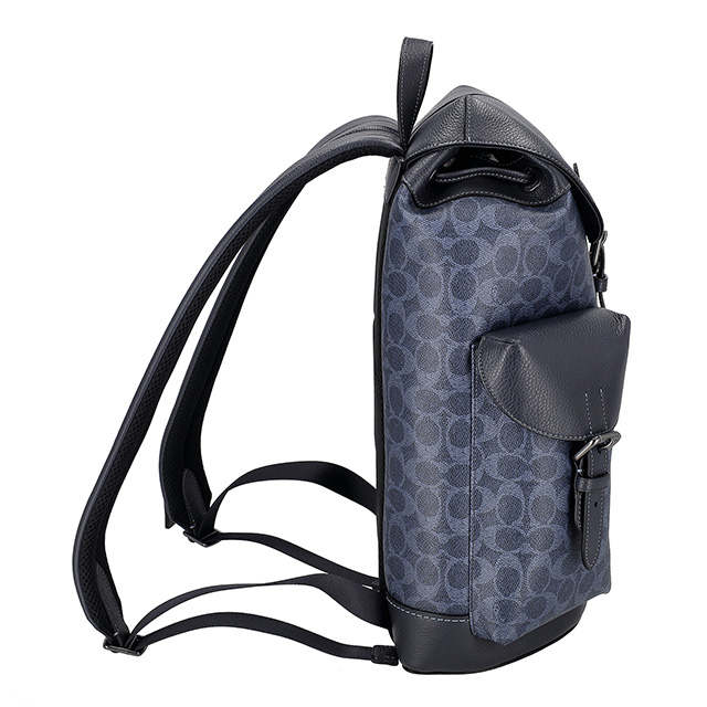 コーチ バックパック メンズ ブランド COACH CW211 QBN2V ネイビー/ブラック 旅行カバン ブランド 高級 おしゃれ プレゼント 男性 実用的 かっこいい_5