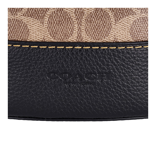 コーチ バックパック メンズ ブランド COACH CW211 QBNRX ライトブラウン/ブラック 旅行カバン ブランド 高級 おしゃれ プレゼント 男性 実用的 かっこいい_6