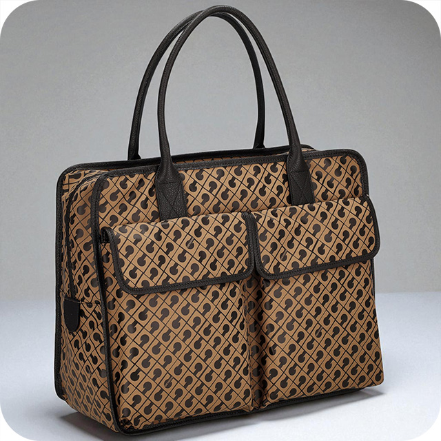 ゲラルディーニ トートバッグ レディース ブランド GHERARDINI GH0200 TOFFE ブラウン/ブラック 軽量 手提げ 高級 おしゃれ プレゼント 女性 実用的 かわいい