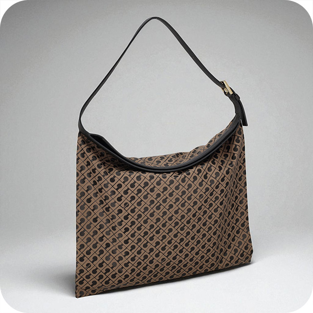 ゲラルディーニ ショルダーバッグ レディース ブランド GHERARDINI GHB0104 TOFFE ブラウン/ブラック 斜めがけ 高級 おしゃれ プレゼント 女性 実用的 かわいい