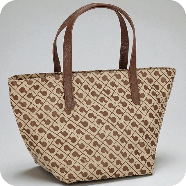 ゲラルディーニ ハンドバッグ レディース ブランド GHERARDINI GHB0106 TA/BU ベージュ/ブラウン 軽量 小さめ 手提げ 高級 おしゃれ プレゼント 女性 実用的 かわいい