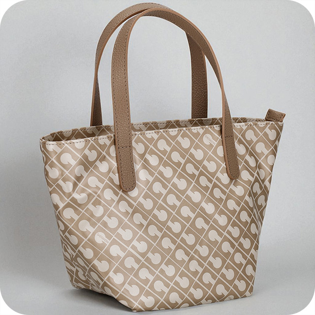 ゲラルディーニ ハンドバッグ レディース ブランド GHERARDINI GHB0107 CRETA ベージュ 軽量 小さめ 手提げ 高級 おしゃれ プレゼント 女性 実用的 かわいい