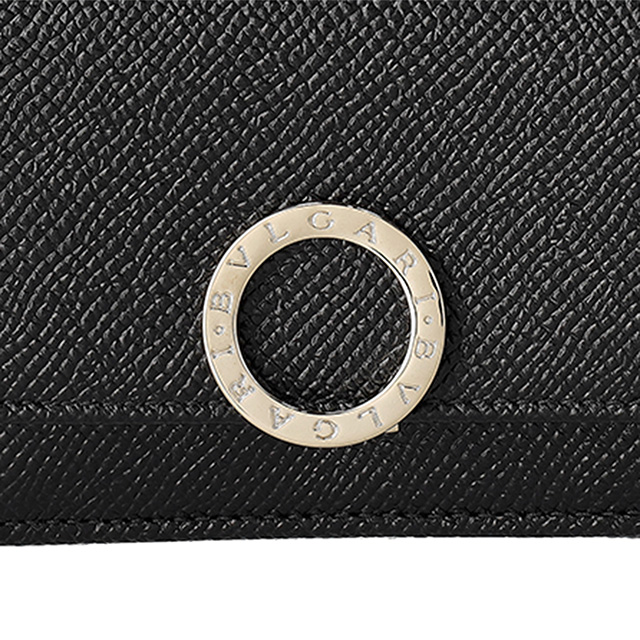 ブルガリ 三つ折り財布 レディース ブランド BVLGARI 288648 BLK ブラック ウォレット 高級 おしゃれ プレゼント 実用的_6
