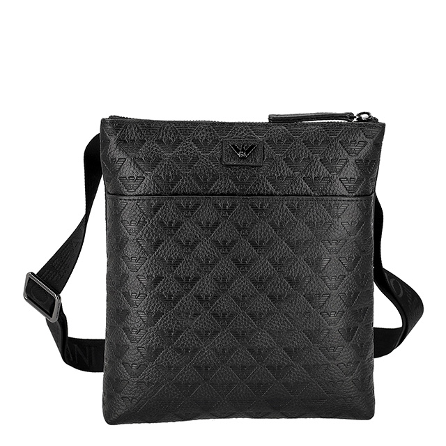 エンポリオアルマーニ EMPORIO ARMANI バッグ ショルダーバッグ 斜めがけショルダーバッグ EM001688 AF14774 UC001 メンズ ブラック 斜め エンポリオ・アルマーニ ショルダーバッグ メンズ ブランド EMPORIO