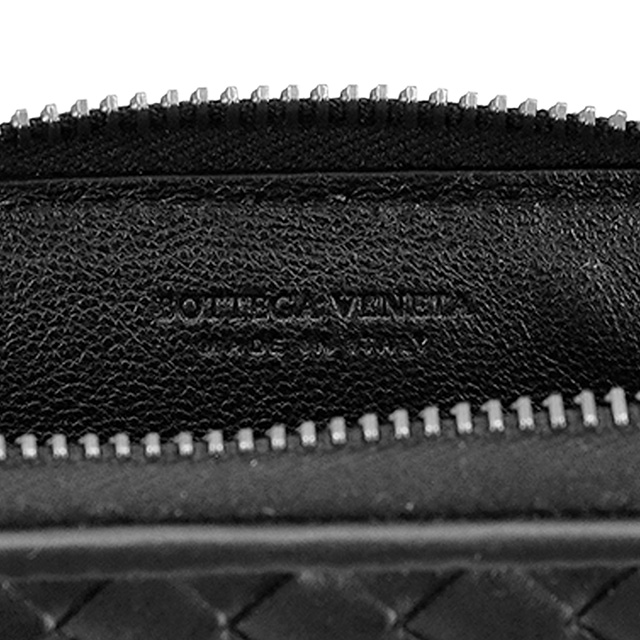 ボッテガ・ヴェネタ コインケース メンズ ブランド BOTTEGA VENETA レザー 473010-V47W1 1275 ブラック 小銭入れ 小さい 高級 おしゃれ プレゼント 実用的