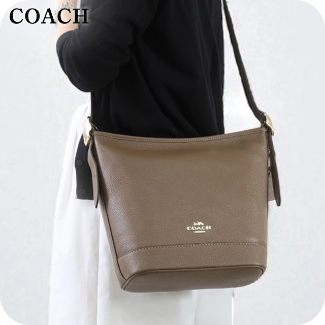 コーチ ショルダーバッグ レディース ブランド COACH レザー CBH18 IMV2R ダークストーン 斜めがけ 高級 おしゃれ プレゼント 女性 実用的 かわいい