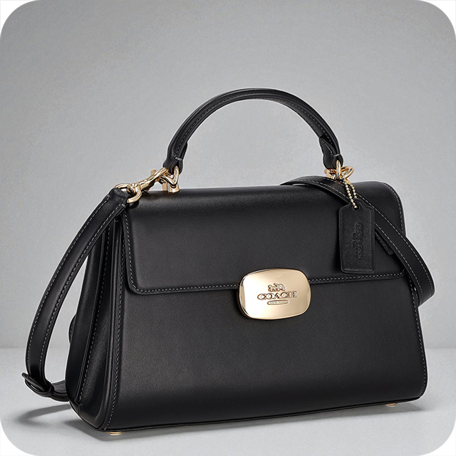 コーチ ハンドバッグ レディース ブランド COACH CP006 IMBLK ブラック 軽量 小さめ 手提げ 高級 おしゃれ プレゼント 女性 実用的 かわいい