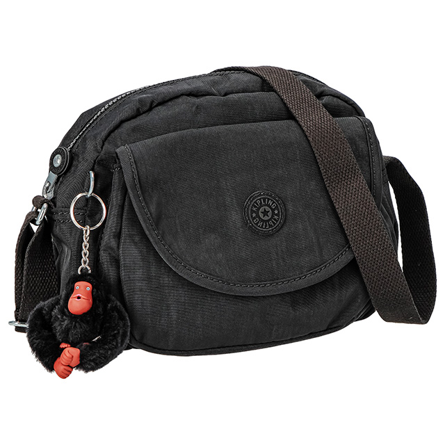 キプリング ショルダーバッグ レディース ブランド Kipling K153130DH BLACK TONAL ブラック 斜めがけ 高級 おしゃれ プレゼント 女性 実用的 かわいい_1