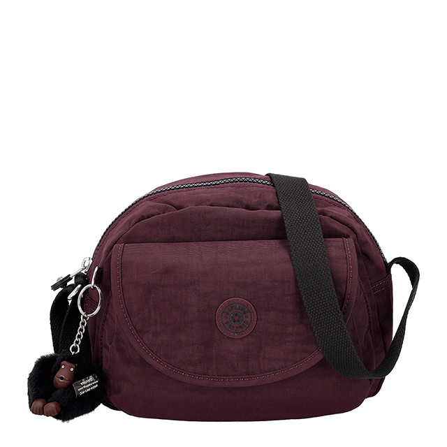 キプリング ショルダーバッグ レディース ブランド Kipling K153131QG MULBERRY MOCHA ボルドー 斜めがけ 高級 おしゃれ プレゼント 女性 実用的 かわいい_1