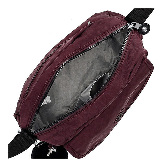 キプリング ショルダーバッグ レディース ブランド Kipling K153131QG MULBERRY MOCHA ボルドー 斜めがけ 高級 おしゃれ プレゼント 女性 実用的 かわいい_3