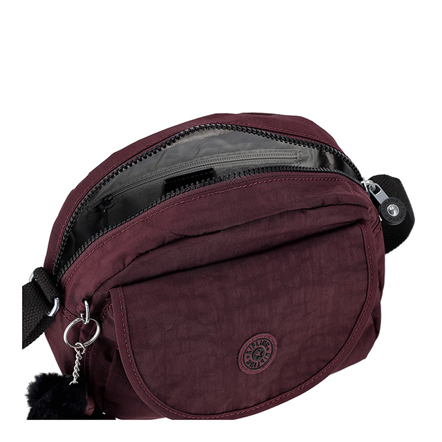 キプリング ショルダーバッグ レディース ブランド Kipling K153131QG MULBERRY MOCHA ボルドー 斜めがけ 高級 おしゃれ プレゼント 女性 実用的 かわいい_4