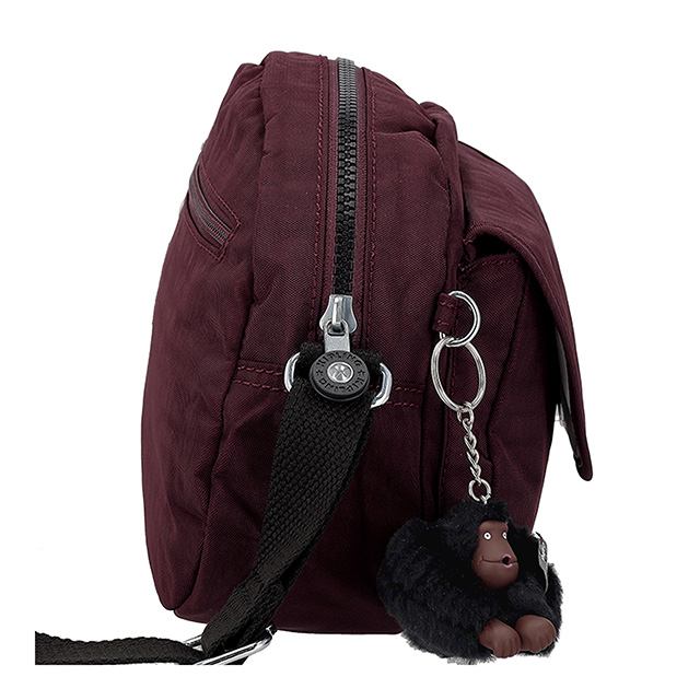 キプリング ショルダーバッグ レディース ブランド Kipling K153131QG MULBERRY MOCHA ボルドー 斜めがけ 高級 おしゃれ プレゼント 女性 実用的 かわいい_5