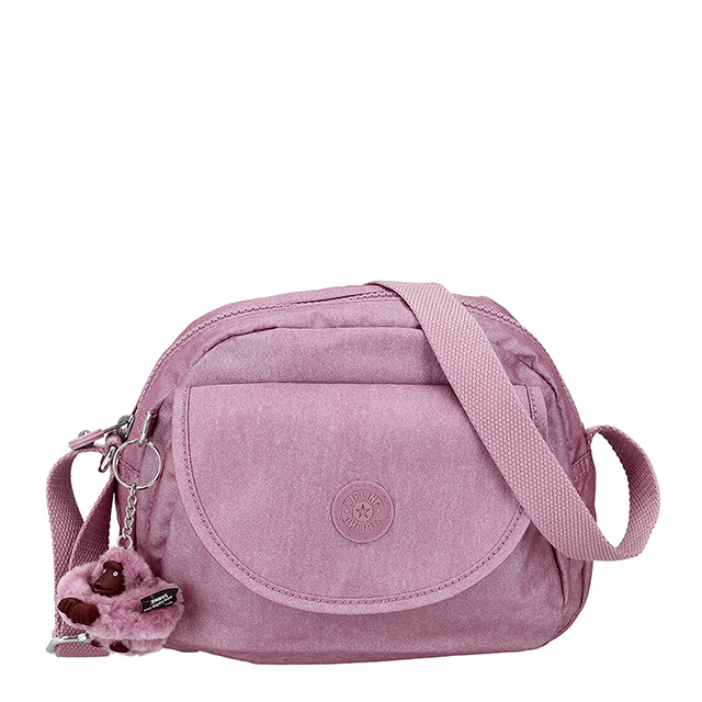 キプリング ショルダーバッグ レディース ブランド Kipling K701209GL BERRY GLOW MET ピンク 斜めがけ 高級 おしゃれ プレゼント 女性 実用的 かわいい_1