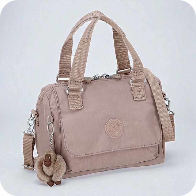 キプリング ハンドバッグ レディース ブランド Kipling KI36476ET ANTQROSETL ピンク 軽量 小さめ 手提げ 高級 おしゃれ プレゼント 女性 実用的 かわいい