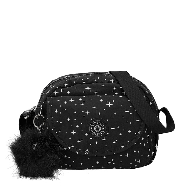キプリング ショルダーバッグ レディース ブランド Kipling KI43241OM COSMIC TWILIGHT ブラック 斜めがけ 高級 おしゃれ プレゼント 女性 実用的 かわいい_1