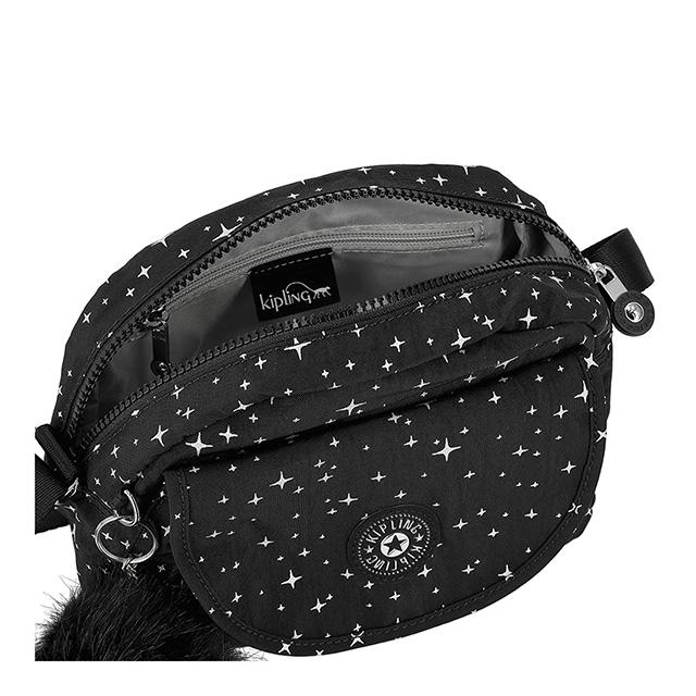 キプリング ショルダーバッグ レディース ブランド Kipling KI43241OM COSMIC TWILIGHT ブラック 斜めがけ 高級 おしゃれ プレゼント 女性 実用的 かわいい_4