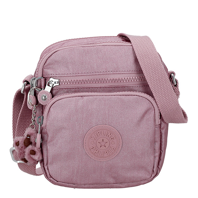 キプリング ショルダーバッグ レディース ブランド Kipling KI91639GL BERRY GLOW MET ピンク 斜めがけ 高級 おしゃれ プレゼント 女性 実用的 かわいい_1
