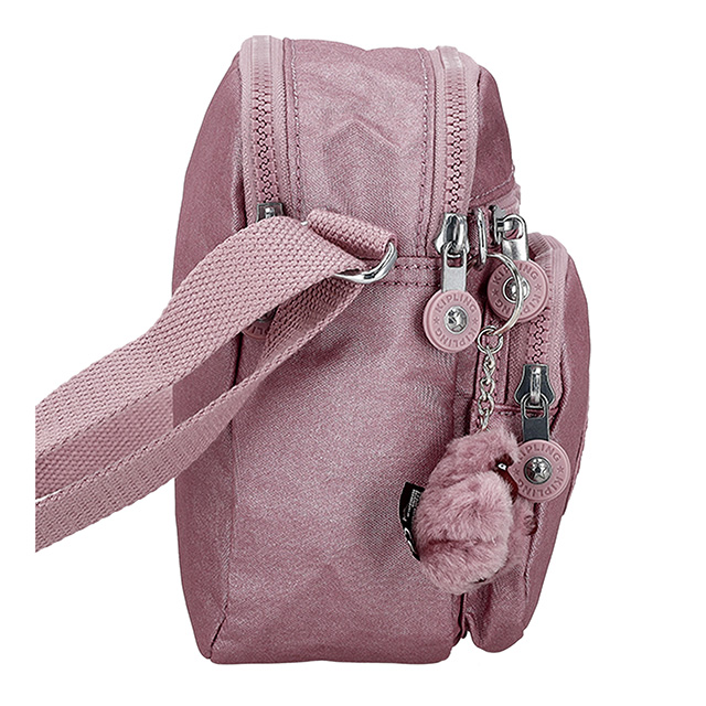 キプリング ショルダーバッグ レディース ブランド Kipling KI91639GL BERRY GLOW MET ピンク 斜めがけ 高級 おしゃれ プレゼント 女性 実用的 かわいい_5