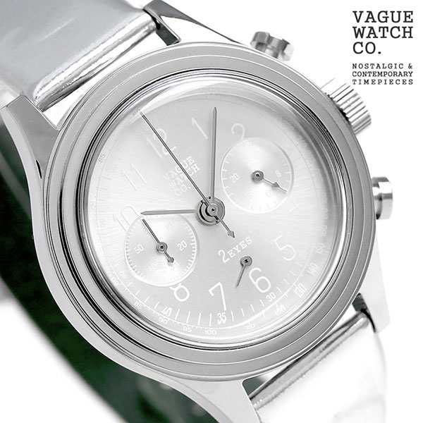 ヴァーグウォッチ ツーアイズ 38mm クロノグラフ 腕時計 2C-L-008 VAGUE WATCH Co.｜au PAY マーケット