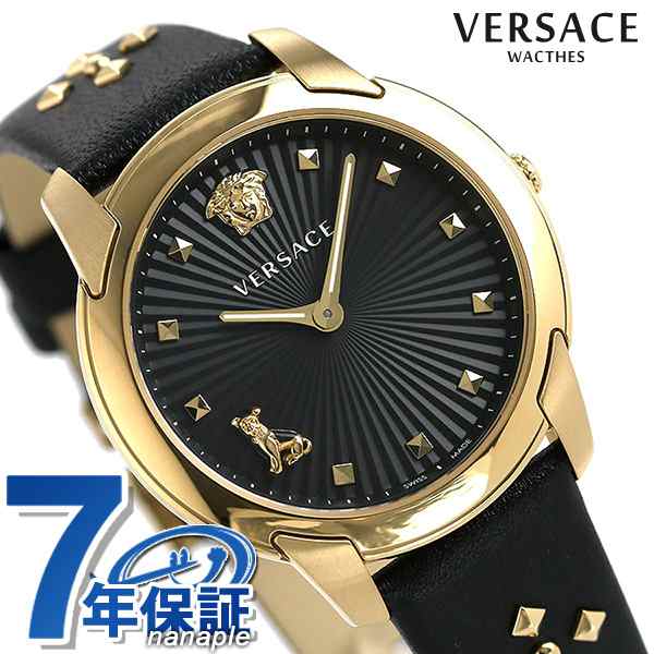 あす着 ヴェルサーチ 時計 オードリー 38mm 犬 レディース 腕時計 Velr Versace ヴェルサーチェ ブラックの通販はau Pay マーケット 腕時計のななぷれ