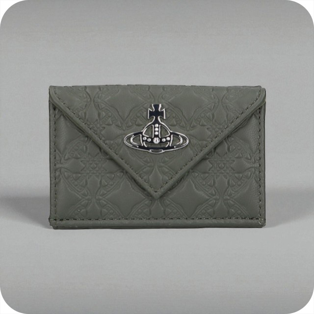 Vivienne Westwood グレー三つ折り財布 Vivienne Westwood グレー三