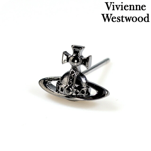 ヴィヴィアン 酉の方角材木 ピアス メンズ レディース ブランド名 Vivienne Westwood ローレライ 金管楽器 スタッド 片耳用 6201035A-02S001 火器金属元素 付属品 ビビアン