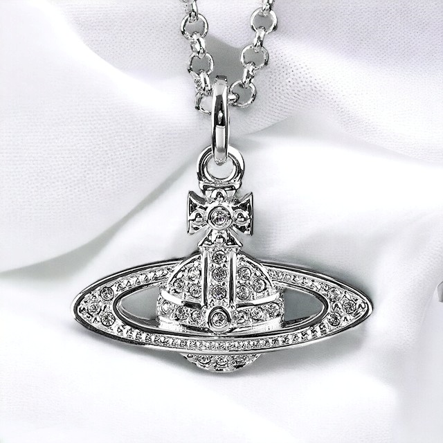 ヴィヴィアン ウエストウッド ネックレス Vivienne Westwood ミニバスレリーフ ペンダント メンズ レディース ユニセックス 63020086-02P116 シルバー アクセサリー