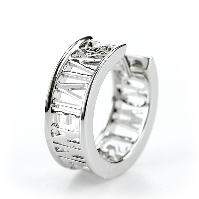 vivienne westwood 透かし彫り ORB クリスタル フープピアス 【楽天