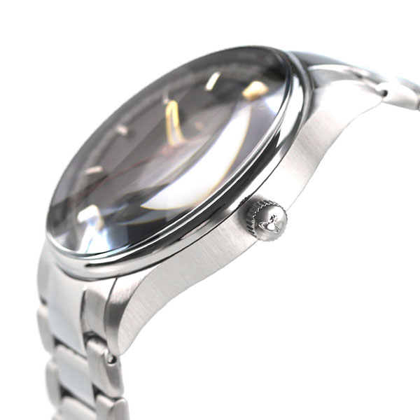 ヴィヴィアンウエストウッド クランボーン 40mm 日付表示 クオーツ メンズ 腕時計 VV207BKSL Vivienne Westwood ブラック_2