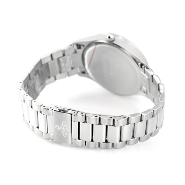 ヴィヴィアンウエストウッド クランボーン 40mm 日付表示 クオーツ メンズ 腕時計 VV207BKSL Vivienne Westwood ブラック_4