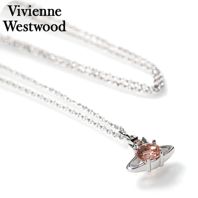 ヴィヴィアン ウエストウッド ネックレス レディース ブランド Vivienne Westwood Reina 63020095 02P720 シルバー シャンパン アクセサリー ビビアン