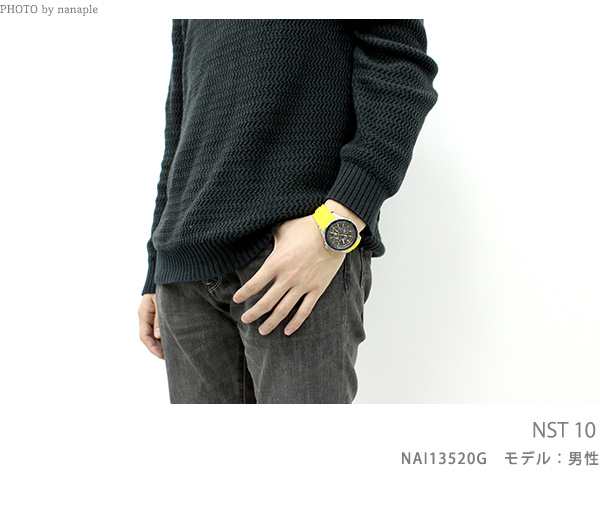 ノーティカ NST 10 クオーツ メンズ 腕時計 NAI13521G NAUTICA ブラック×レッド プレゼント ギフトの通販はau PAY  マーケット 腕時計のななぷれ au PAY マーケット－通販サイト