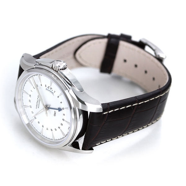 ハミルトン 自動巻き ジャズマスター トラベラー GMT メンズ H32585551 