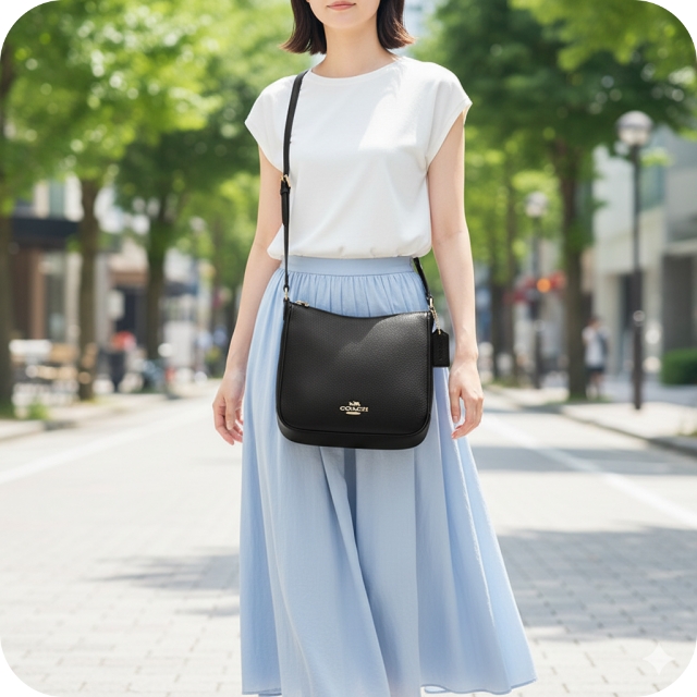 コーチ ショルダーバッグ レディース ブランド COACH CU960 IMBLK ブラック 斜めがけ 高級 おしゃれ プレゼント 女性 実用的 かわいい_1
