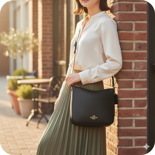 コーチ ショルダーバッグ レディース ブランド COACH CU960 IMBLK ブラック 斜めがけ 高級 おしゃれ プレゼント 女性 実用的 かわいい_3
