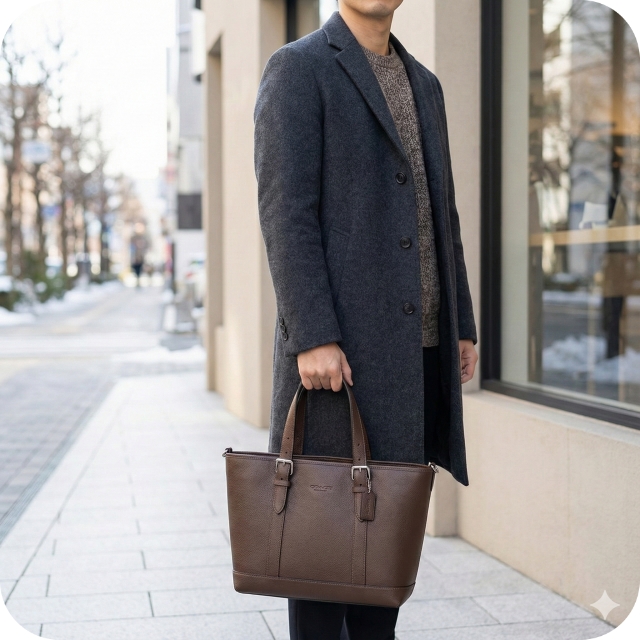 コーチ トートバッグ メンズ ブランド COACH CW213 SVMPL シルバー/メイプル 軽量 手提げ ブランド 高級 おしゃれ プレゼント 男性 実用的 かっこいい_2