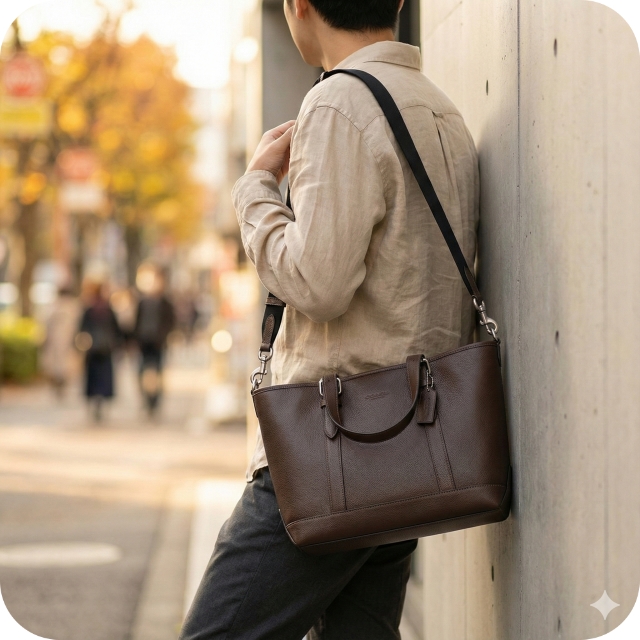 コーチ トートバッグ メンズ ブランド COACH CW213 SVMPL シルバー/メイプル 軽量 手提げ ブランド 高級 おしゃれ プレゼント 男性 実用的 かっこいい_3
