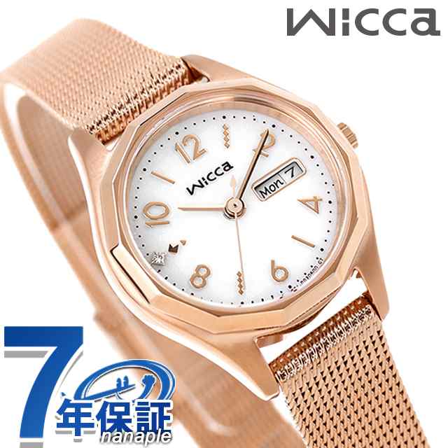 シチズン ウィッカ CITIZEN wicca ソーラーテック 腕時計
