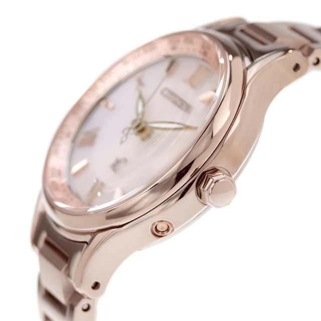 クロス付】 シチズン クロスシー エコドライブ電波 チタン レディース 腕時計 ブランド サクラピンク（R） EC1164-53W CITIZEN  xCの通販はau PAY マーケット - 腕時計のななぷれ | au PAY マーケット－通販サイト