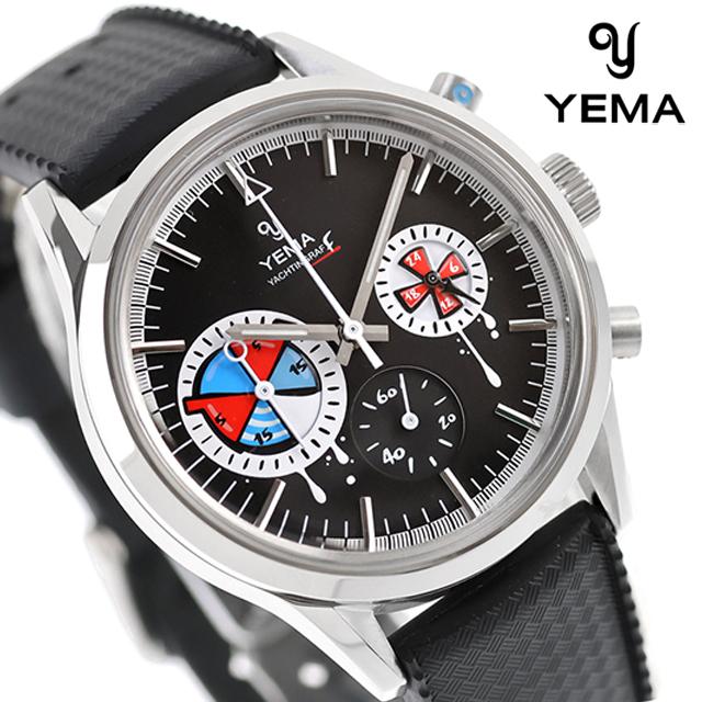 イエマ ヨッティングラフ セコンド/セコンド クォーツ 電池式 腕時計