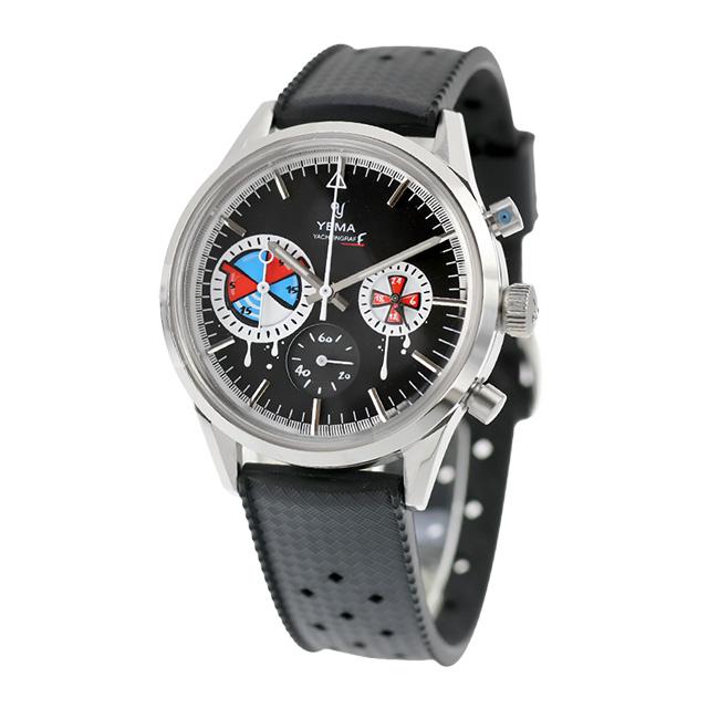 イエマ ヨッティングラフ セコンド/セコンド クォーツ 電池式 腕時計