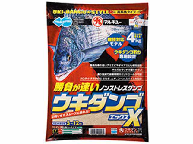 マルキュー ｍａｒｕｋｙｕ ウキダンゴ ｘ 内容量 ４０００ｇ クロダイ チヌ釣り ウキダンゴ釣り用ダンゴのベースエサ の通販はau Pay マーケット 釣り具の通販 つり具 ｔｅｎ