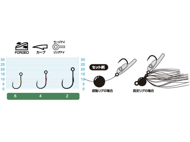 カルティバ Cultiva Rh 11 リグフックチヌ スタンダード ルアー黒鯛 チニング用シングルフック 入数 ６本 の通販はau Pay マーケット 釣り具の通販 つり具 ｔｅｎ