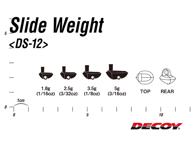 デコイ Decoy Ds 12 スライドウェイト オフセットフック ウエイトフックリグ専用シンカー チューニングシンカー の通販はau Pay マーケット 釣り具の通販 つり具 ｔｅｎ