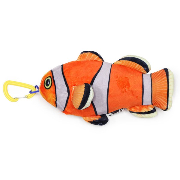 フィッシュ エコバッグ 魚 かわいい おしゃれ 折りたたみバッグ カラビナ トートバッグ キッズバッグ 収納 Fiiiiish バス クマノミ ヤマの通販はau Pay マーケット オリジ