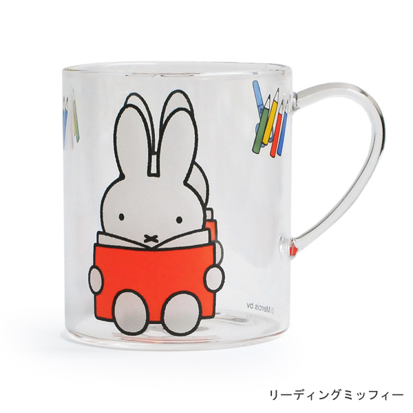ミッフィー マグカップ グラス かわいい おしゃれ 耐熱ガラスマグ コップ 耐熱グラス ディックブルーナ X ジェニアル 子供用 人気 軽い の通販はau Pay マーケット オリジ