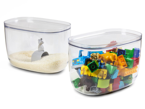 米びつ 5kg おしゃれ かわいい クオリー ライスコンテナー 7l スクープ付き 計量カップ マウス バニー Qualy 透明 クリア スタッキングの通販はau Pay マーケット オリジ